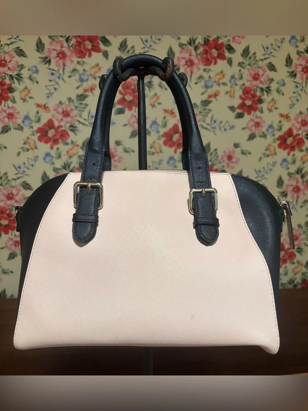 Kate Spade Bag Cove Street Colorblock Pippa Satchel Pink Black